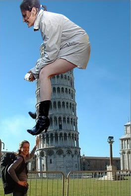 that tourist girl