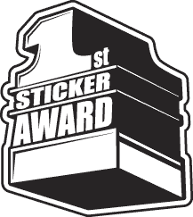 sticker award